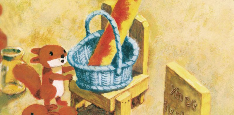 ehon chiếc ghế tốt bụng